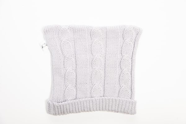 Merino Wool Pink knit beanie